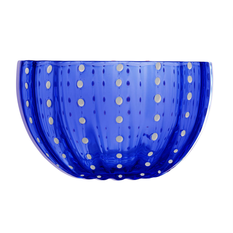 Conjunto 2 Bowls de Vidro Orquídea Azul 11cm x 6,5cm - Wolff - Grupo Rojemac