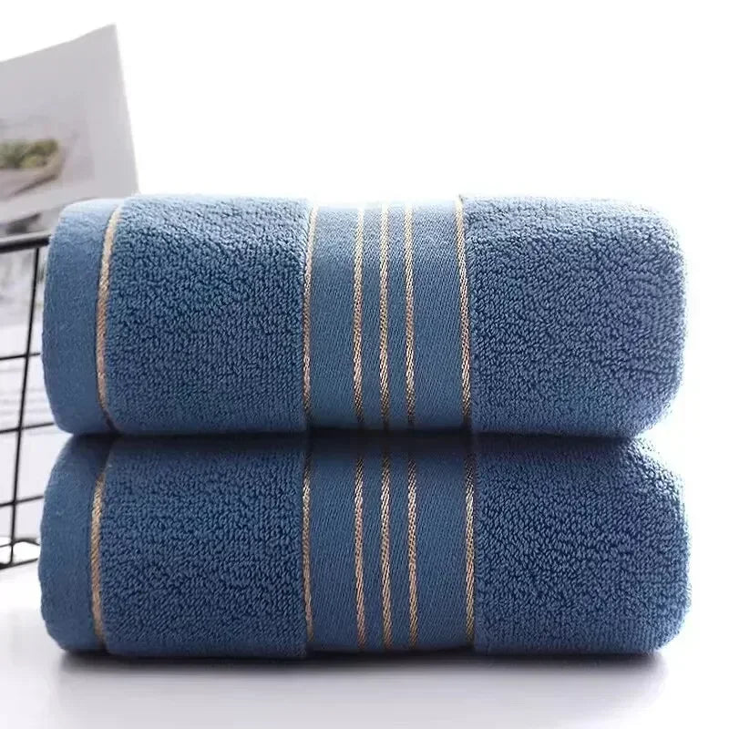 Conjunto com 2 Toalhas de Rosto – Algodão Puro, Espessadas e de Secagem Rápida