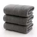 Conjunto com 3 Toalhas Grossas de Algodão Puro – Alta Absorção para Banho e SPA