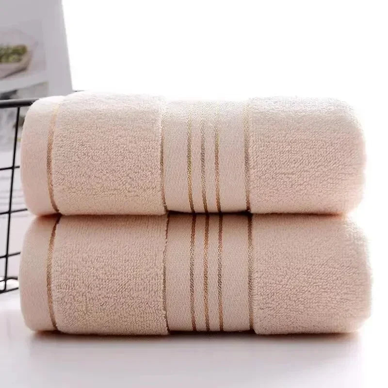 Conjunto com 2 Toalhas de Rosto – Algodão Puro, Espessadas e de Secagem Rápida