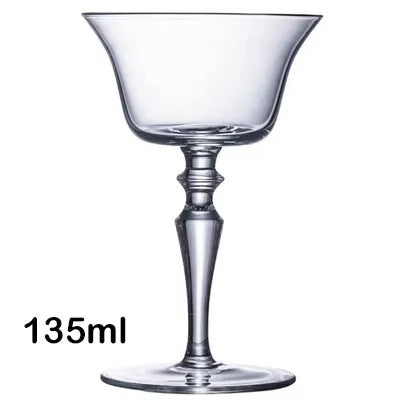Taça de Coquetel em Cristal – Design Vintage para Drinks Autorais e Festas Elegantes