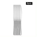 Conjunto de Talheres em Aço Inox 30 Peças – Design Minimalista para Mesa Posta Contemporânea