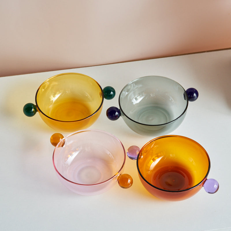 Tigela de Vidro com Alça – Design Minimalista e Resistência Térmica