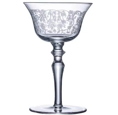 Taça de Coquetel em Cristal – Design Vintage para Drinks Autorais e Festas Elegantes