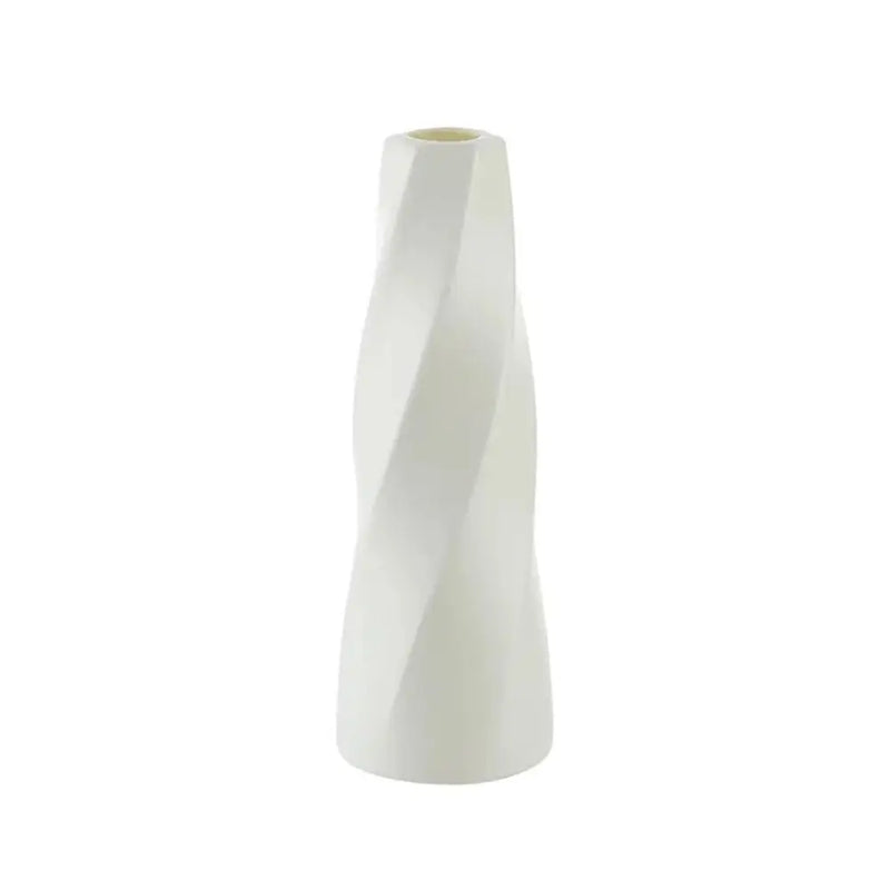 Vaso de Vidro Escultural – Design Nórdico Colorido para Flores Secas ou Arranjos Solo