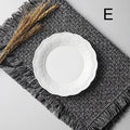 Pratos de Cerâmica com Textura Artesanal – Bordas Irregulares para Mesa Posta Natural e Elegante