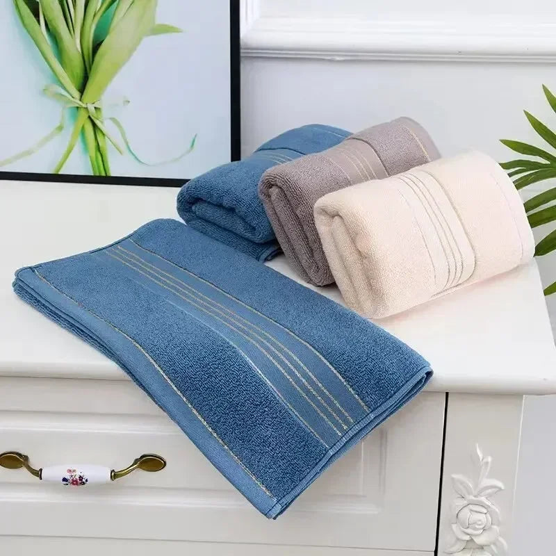 Conjunto com 2 Toalhas de Rosto – Algodão Puro, Espessadas e de Secagem Rápida
