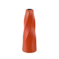 Vaso de Vidro Escultural – Design Nórdico Colorido para Flores Secas ou Arranjos Solo