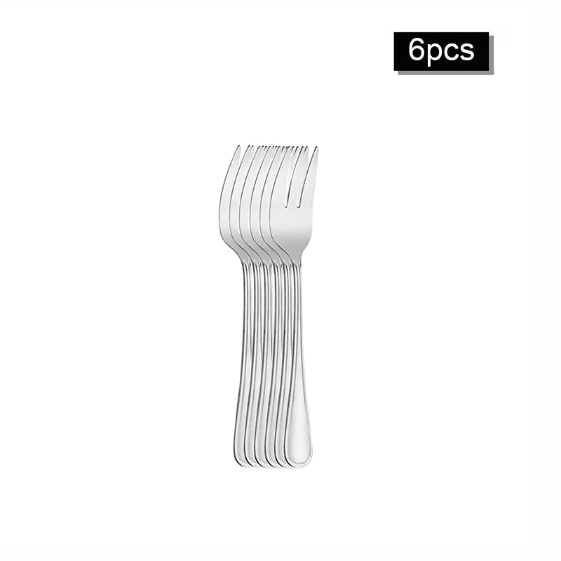Conjunto de Talheres em Aço Inox 30 Peças – Design Minimalista para Mesa Posta Contemporânea