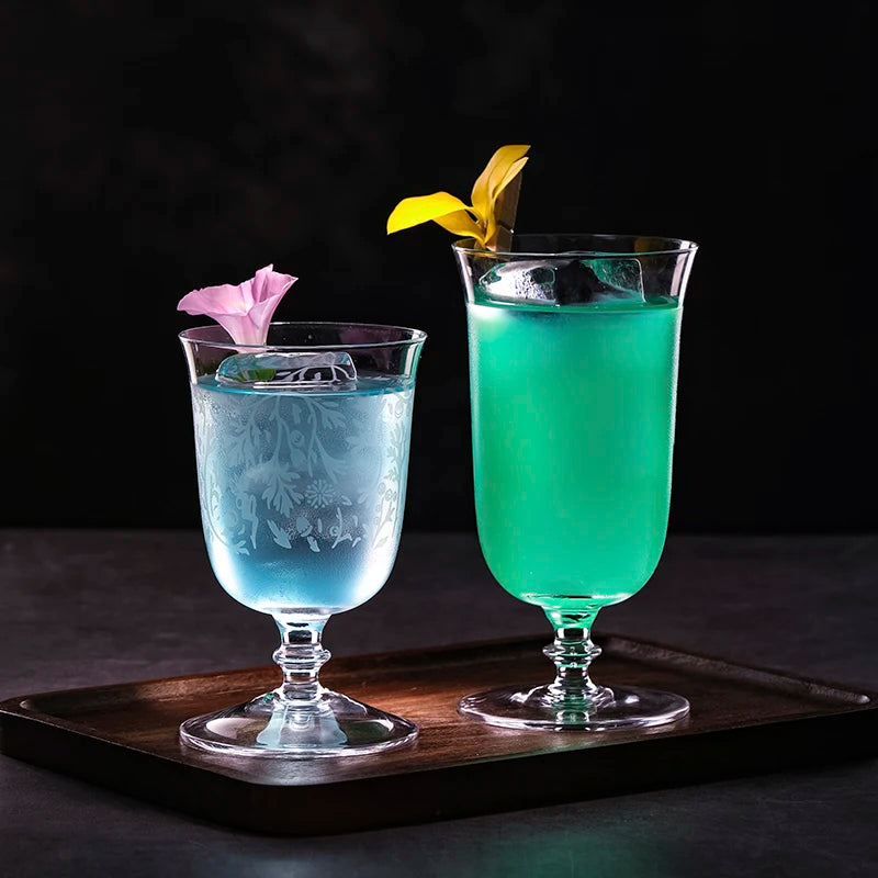 Taça de Coquetel em Cristal – Design Vintage para Drinks Autorais e Festas Elegantes