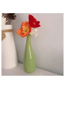 Vaso Decorativo de Vidro Colorido – Design Criativo para Flores e Arranjos